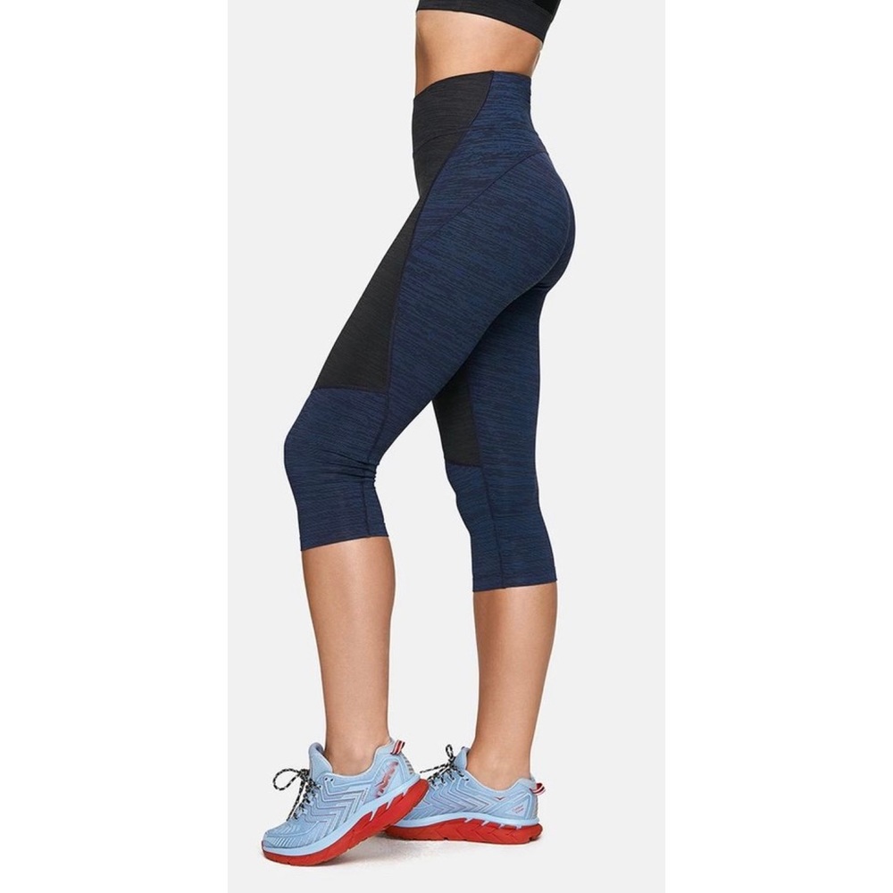 Outdoor Voices TechSweat Two-Tone Leggings L